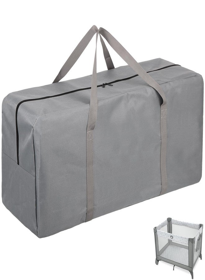 DANHMAO Carrying Bag Compatible with Graco Pack n Play,Waterproof Lightweight Playard Storage Duffle Bags for Graco Pack n Play for Travel and Storage（Grey） - Image 1